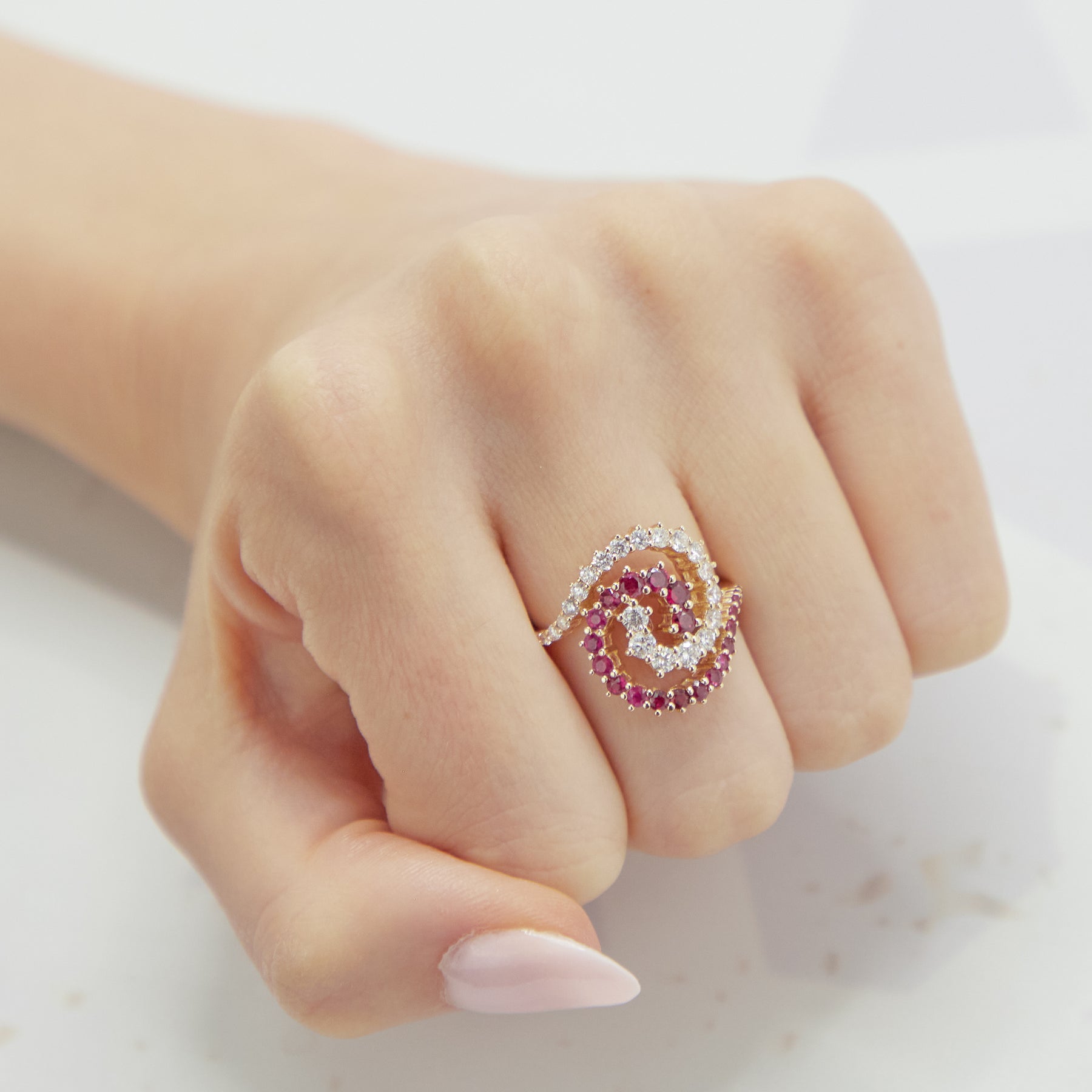 Diamond and Ruby Ring