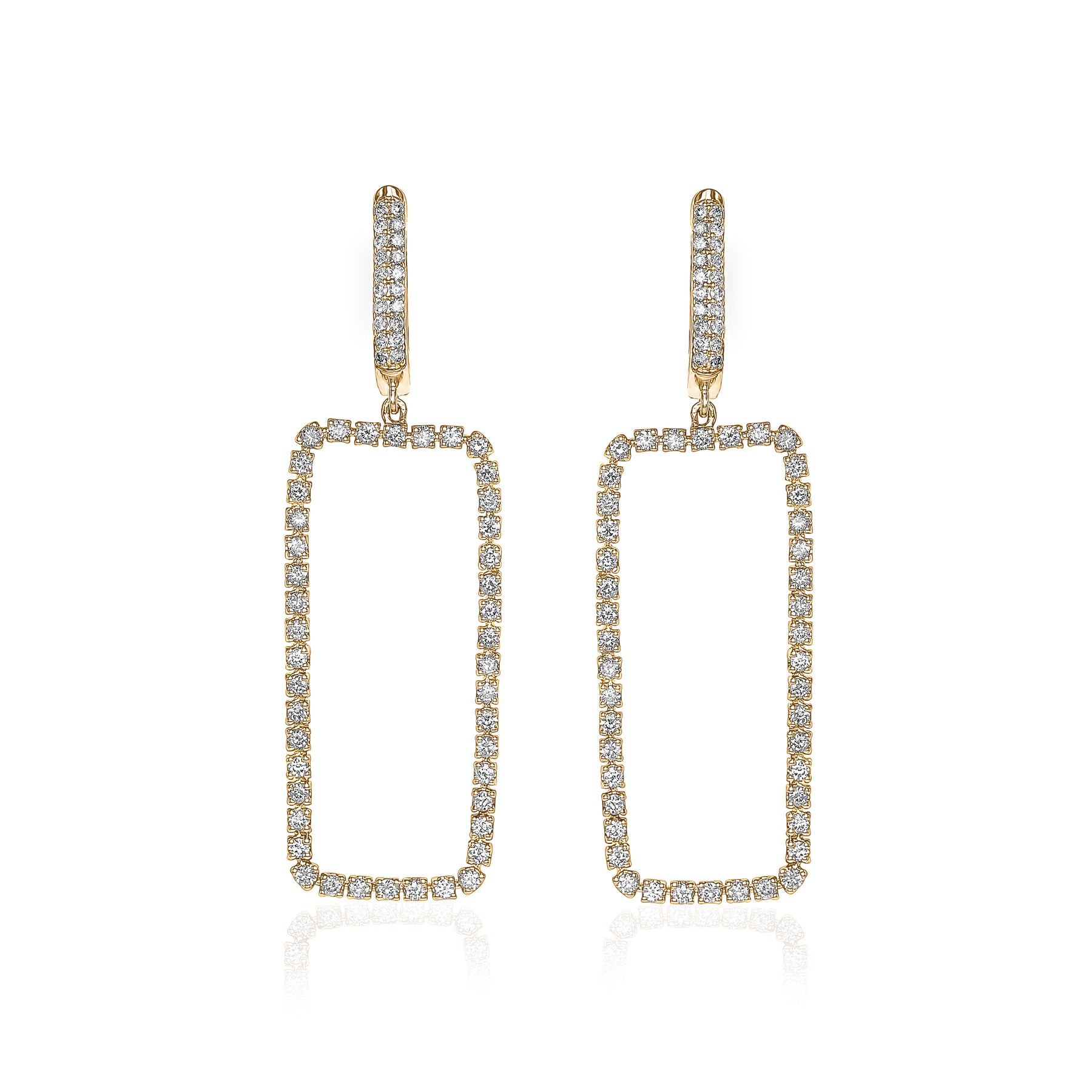 Rectangular Earrings