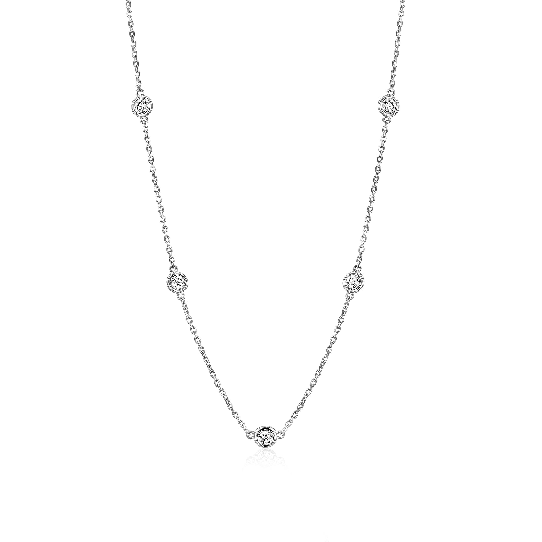 Diamond by the Yard Necklace