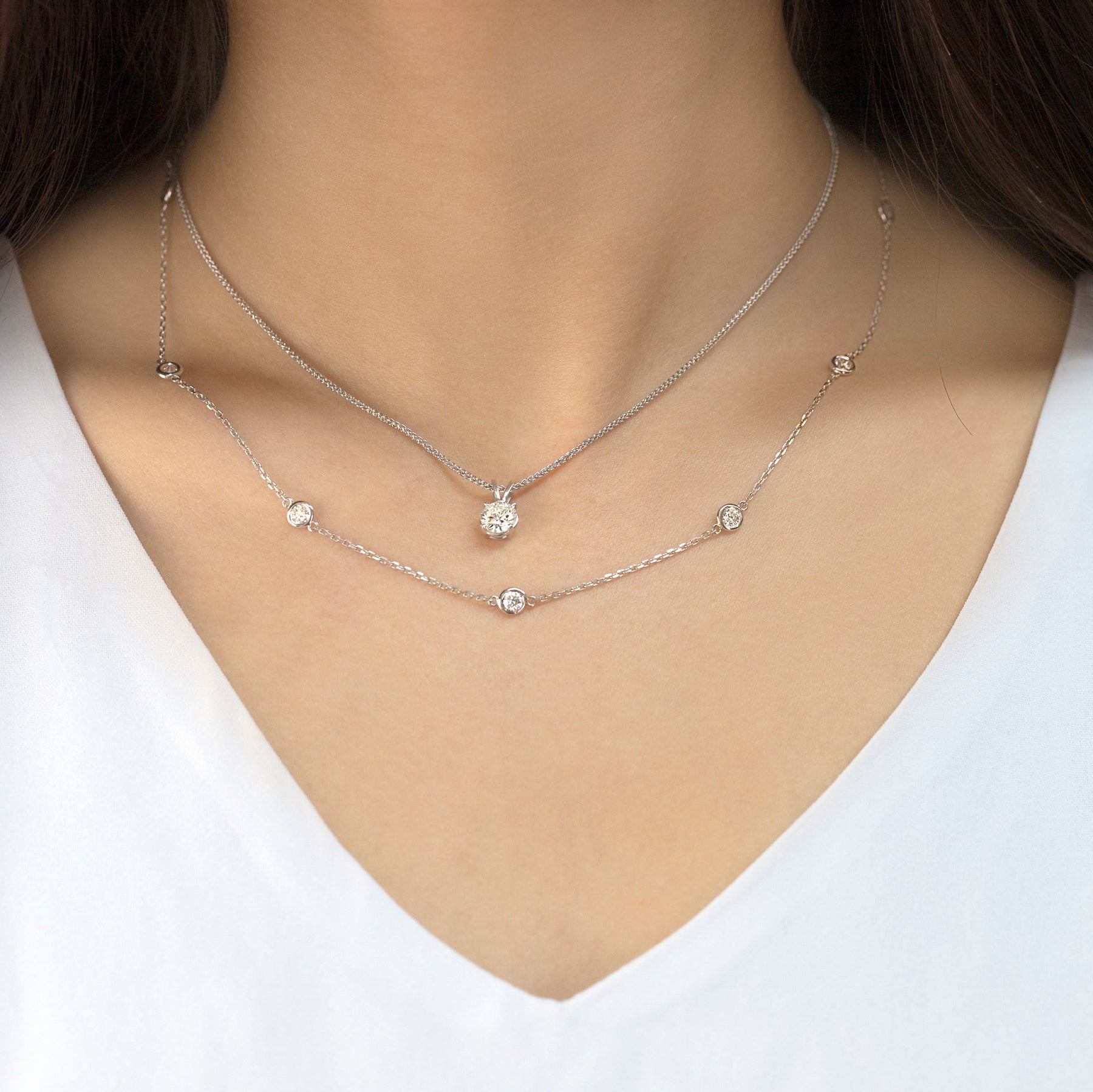 Diamond by the Yard Necklace
