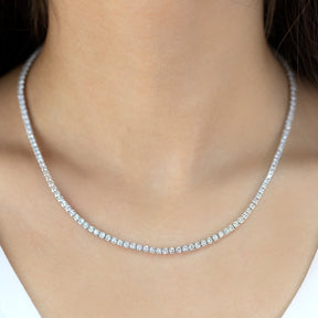 Lab Grown Diamond Tennis Necklace