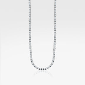 4 Prong Tennis Necklace