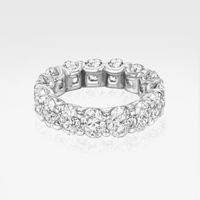 Lab Grown Oval Eternity Ring