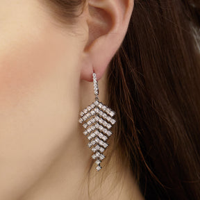 Stunning Cluster Earrings