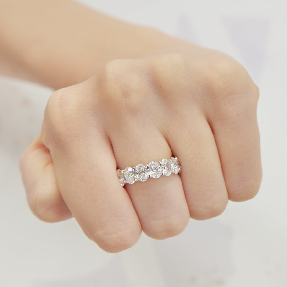 Oval Eternity Ring