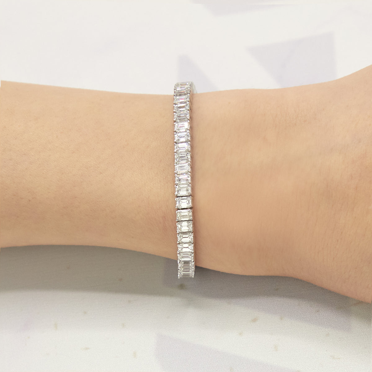 Emerald Tennis Bracelet