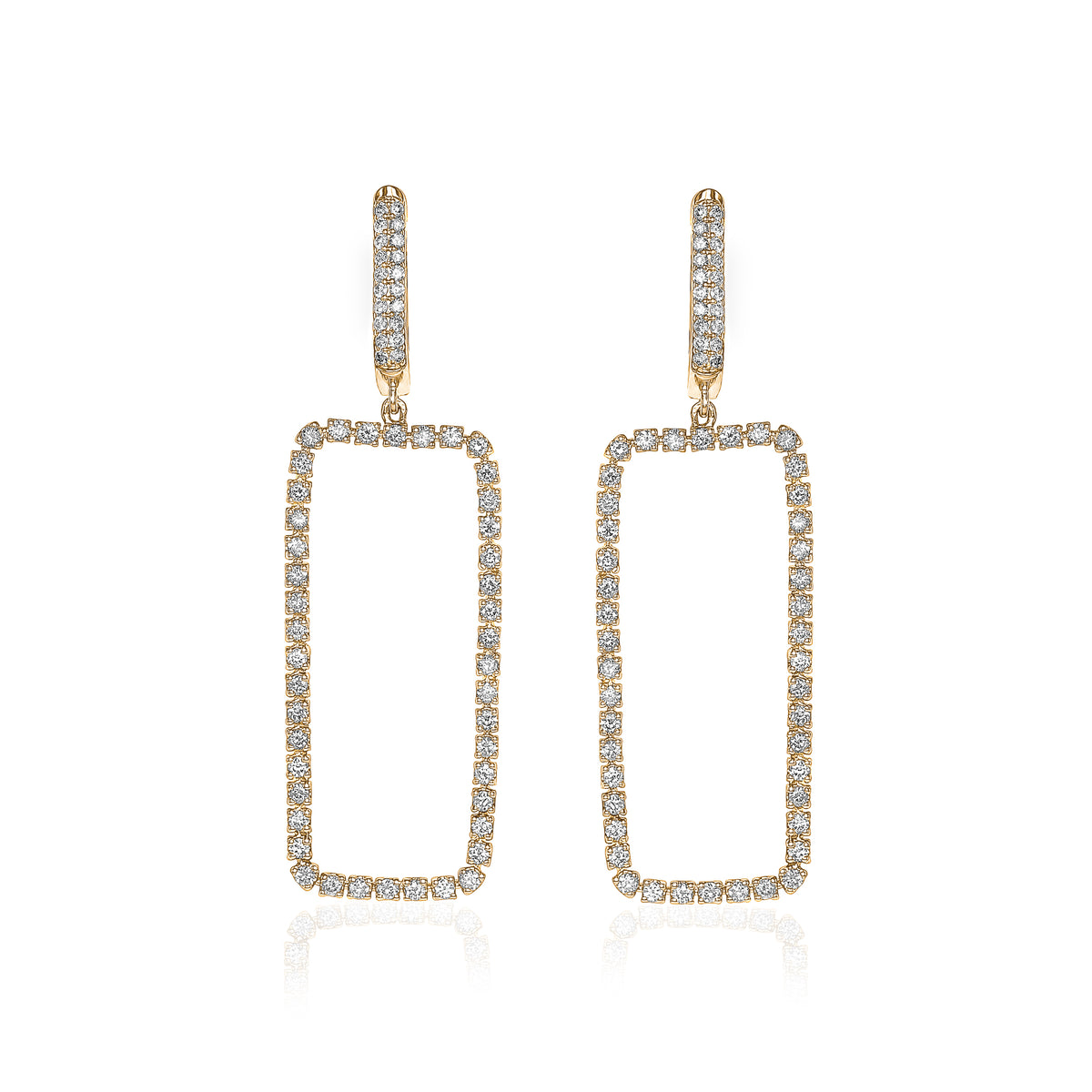 Rectangular Earrings