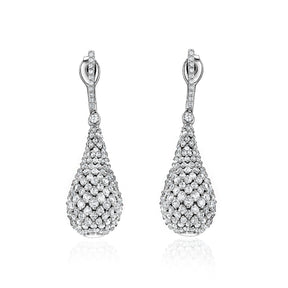 Drop Earrings Cluster