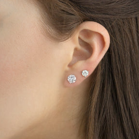 Lab Grown Diamond Stud Earrings